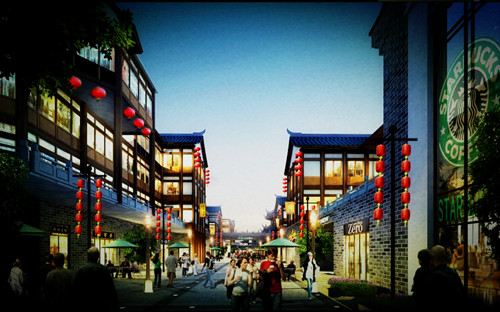 继南充顺庆府衙外装工程顺利竣工后,由我公司承包的南充顺庆1227项目商业街外装工程已于今年8月进场施工。 近8万平方米的商业街均为仿古建筑风格,于是顺庆1227项目独具观光和旅游的功能,在这最古典和最现代的碰撞中,各展魅力。